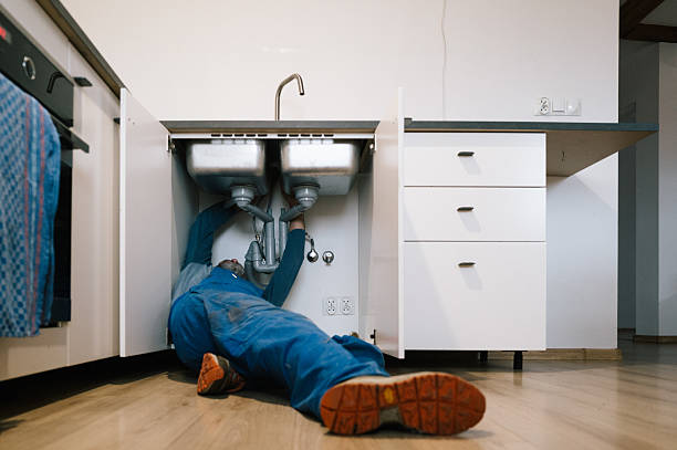 Professional Plumbing technician working in Benson, NC